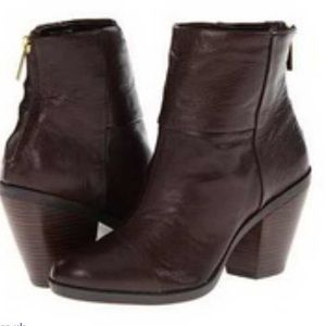 Bandolino Brown Leather Booties
